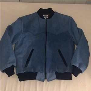 Women’s denim bomber